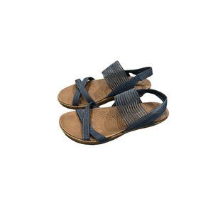 Skechers Navy Brie Dawdle Sandals Size 9